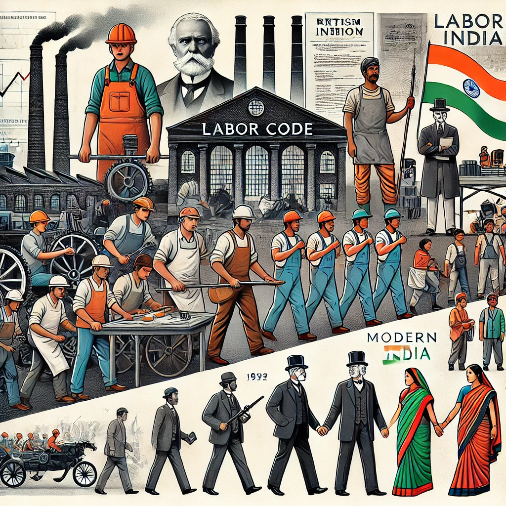 History of Labour Code in India